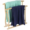 Saunatuch Aus Baumwolle 100X145Cm Navyblau