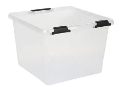 Scharnierbox Mit Deckel 40X27X40Cm Transparent