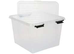 Scharnierbox Mit Deckel 40X27X40Cm Transparent