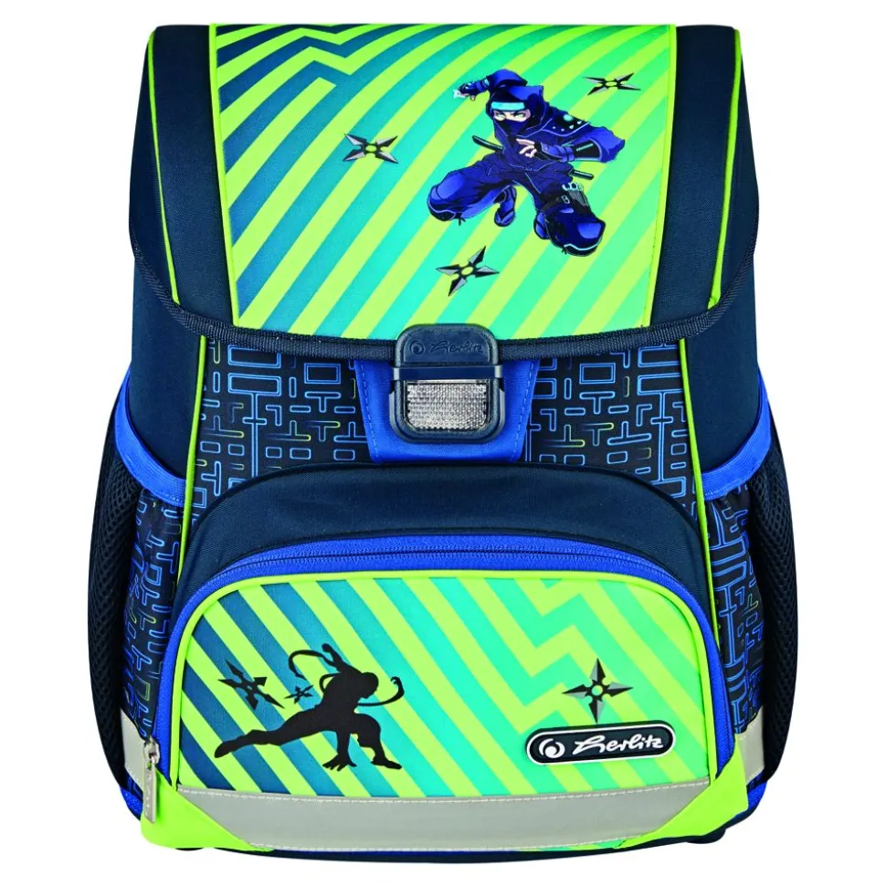 Schulranzen Loop Plus Funky Ninja 4-Teilig