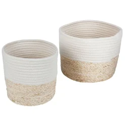 SeilKörbe Aus Mais Und Baumwolle 2Er-Set