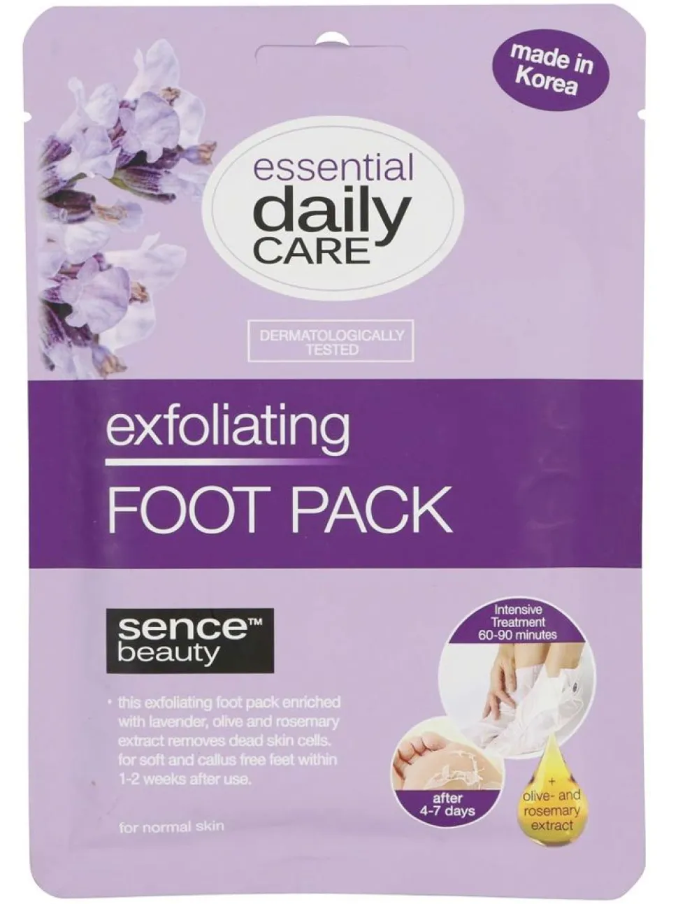 Sencebeauty Peeling-Fusmaske 40G