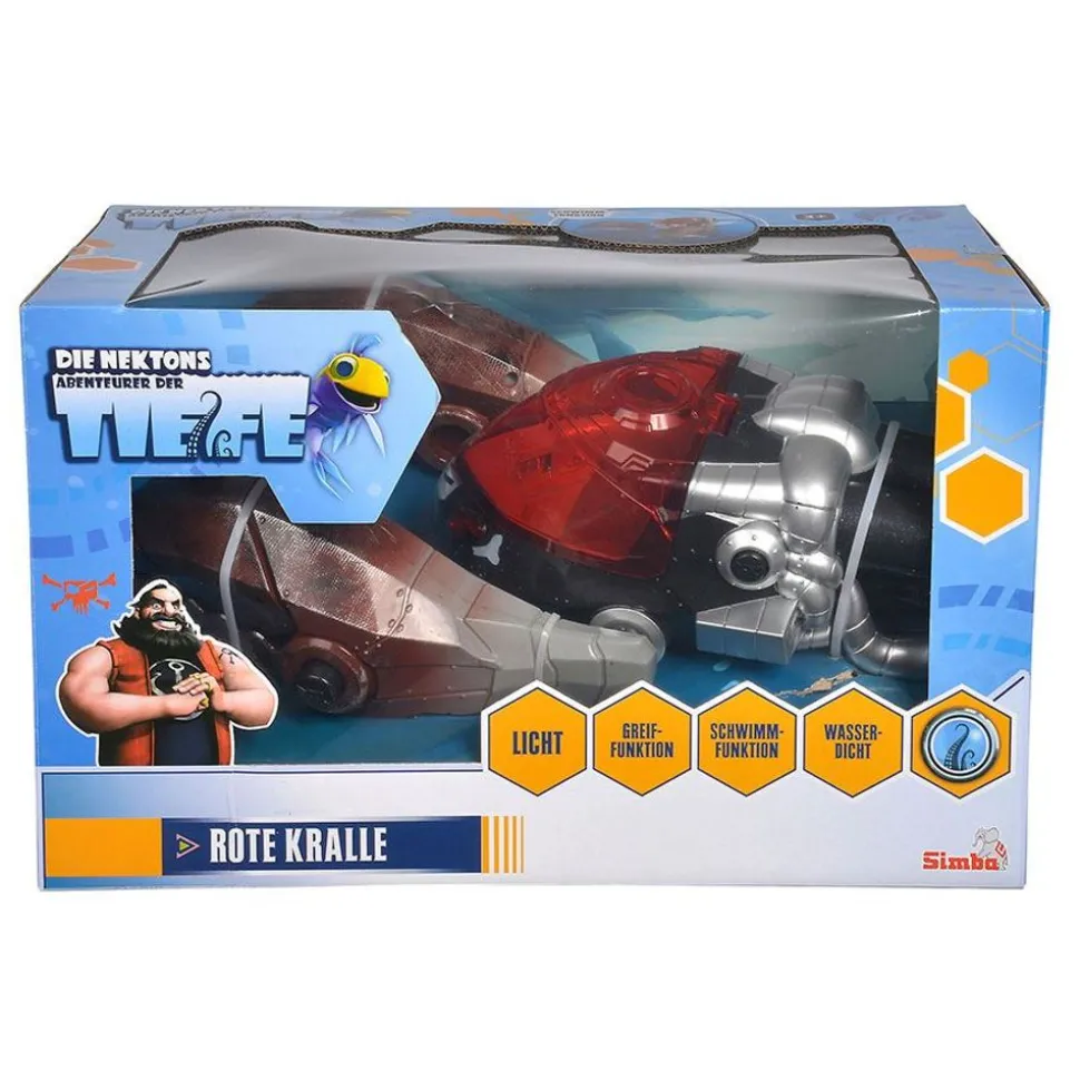 Simba Die Nektons Actionfigur Rote Kralle
