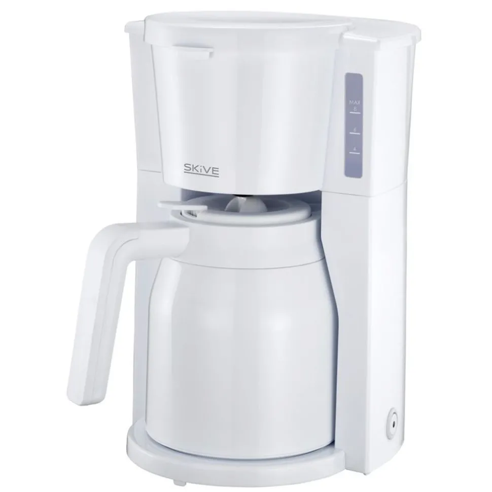 Skive Kaffeemaschine Mit Thermoskanne Weis