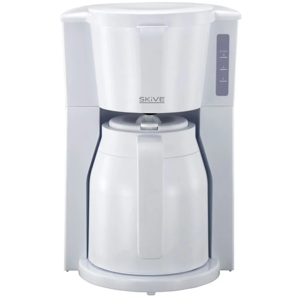 Skive Kaffeemaschine Mit Thermoskanne Weis