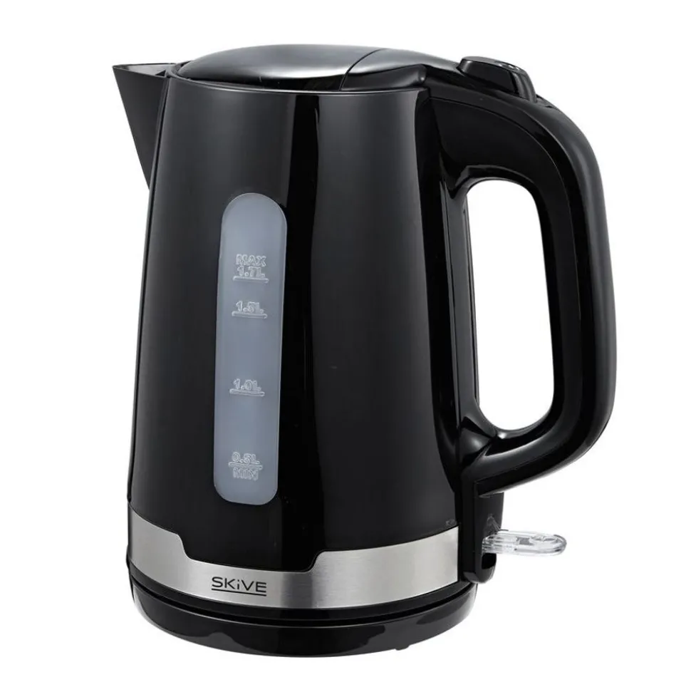 Skive Wasserkocher 1,7 Liter Schwarz/Edelstahl