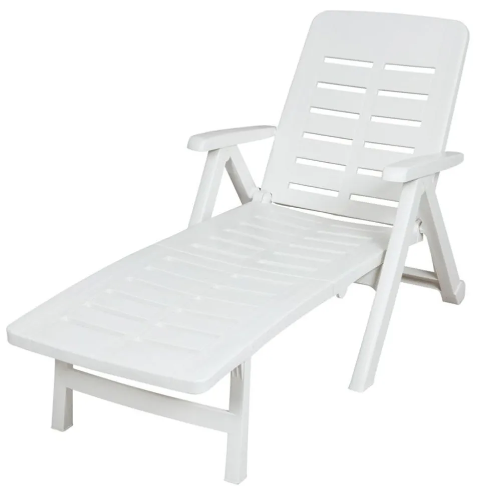 Smeraldo Sonnenliege 189X72X96Cm Weis
