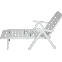 Smeraldo Sonnenliege 189X72X96Cm Weis