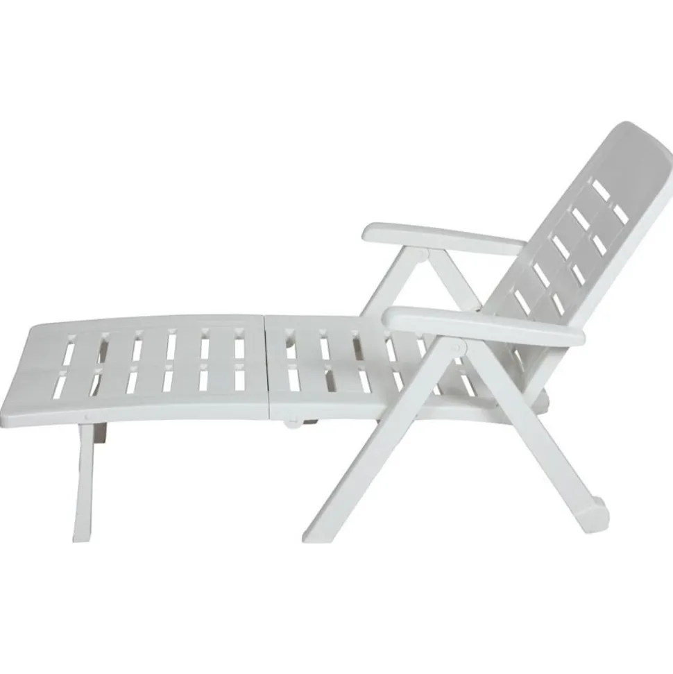 Smeraldo Sonnenliege 189X72X96Cm Weis