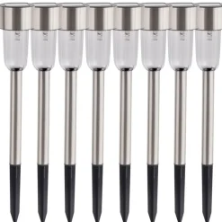 Solar-Gartenleuchten 8Er-Set