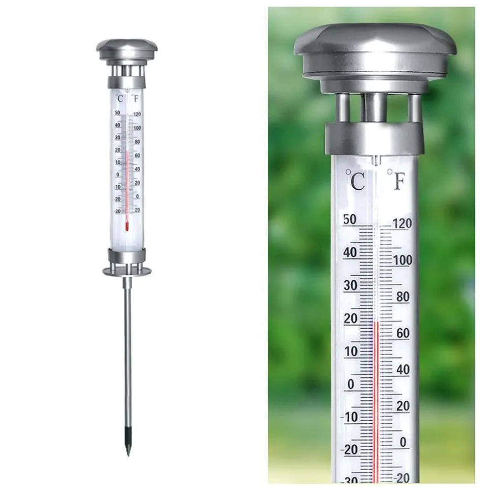 Solar Garten-Thermometer