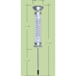Solar Garten-Thermometer