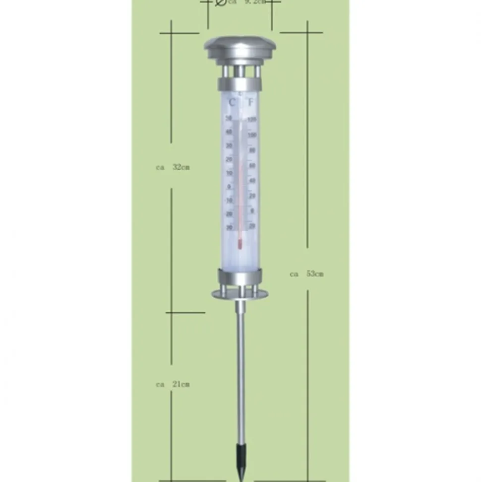Solar Garten-Thermometer