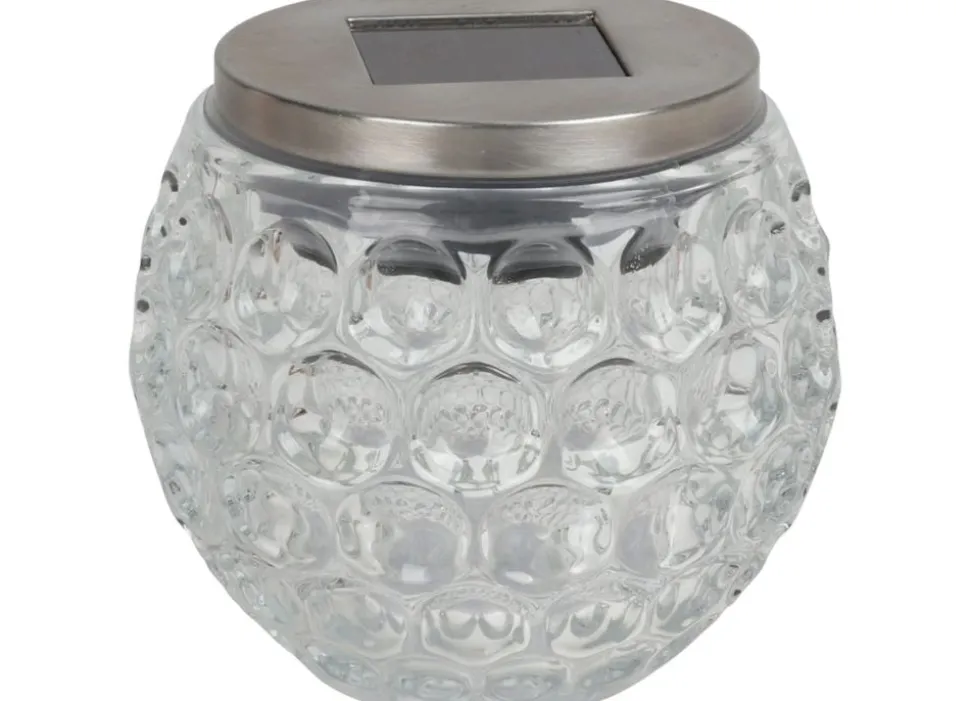 Solar-Glasleuchte Mit Led-Licht Warmweis