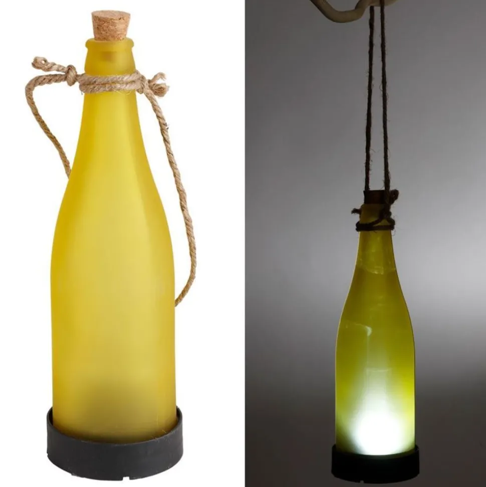 Solar-Led-Flaschenleuchte 7,5X24Cm