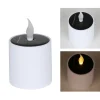 Solar-Led-Kerze 7,5X11,5Cm Warmweis