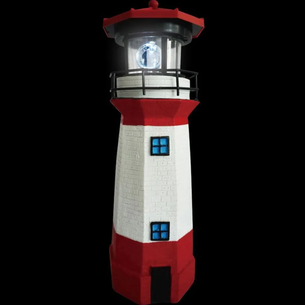 Solar-Led-Leuchtturm 9X27Cm