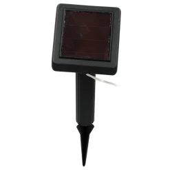 Solar-Lichterkette Mit 8 Dekoglasern Und 24 Leds Warmweis