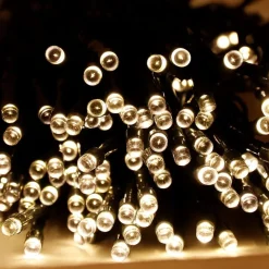 Solar-Lichterkette 21,4M 200 Leds Warmweis