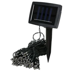 Solar-Lichterkette 21,4M 200 Leds Warmweis