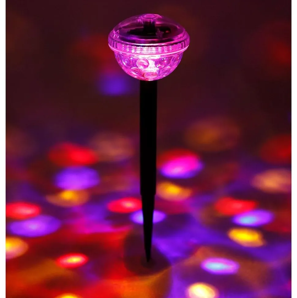 Solar-Partylicht Mit 4 Bunten Leds