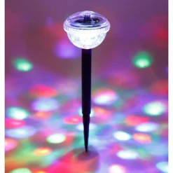 Solar-Partylicht Mit 4 Bunten Leds