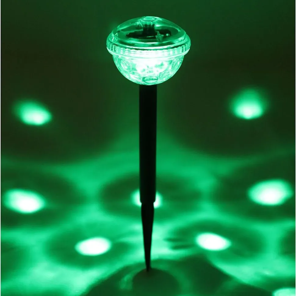 Solar-Partylicht Mit 4 Bunten Leds