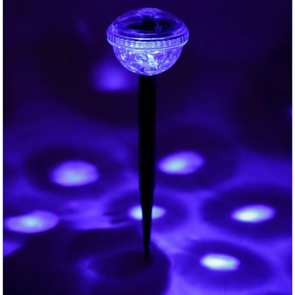 Solar-Partylicht Mit 4 Bunten Leds