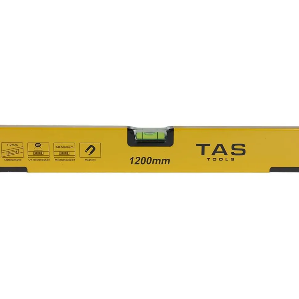 Tas Alu-Wasserwaage 1200Mm Magnetisch