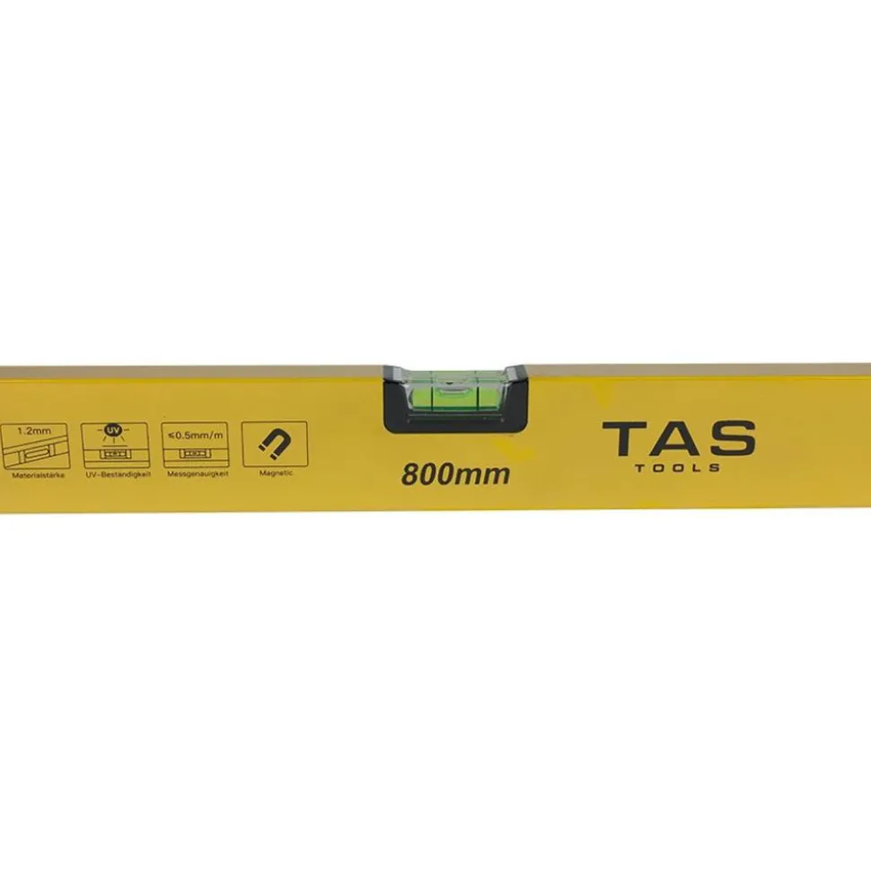 Tas Alu-Wasserwaage 800Mm Magnetisch
