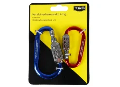 Tas Karabinerhaken-Set 2-Teilig