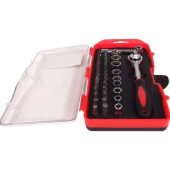 Tas Steckschlusselsatz Mit Bit-Set 38-Teilig