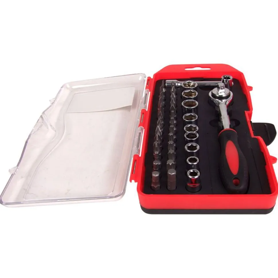 Tas Steckschlusselsatz Mit Bit-Set 38-Teilig