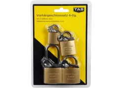 Tas Vorhangeschloss-Set 4-Teilig