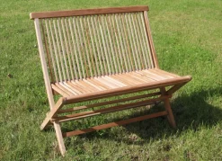 Teak-Klappbank Modena 90X100X59Cm