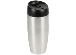 Thermo-Edelstahlbecher Mit Druckknopfsystem 0,4L