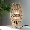 Tischlampe Aus Papierseil 14X14X28Cm Natur