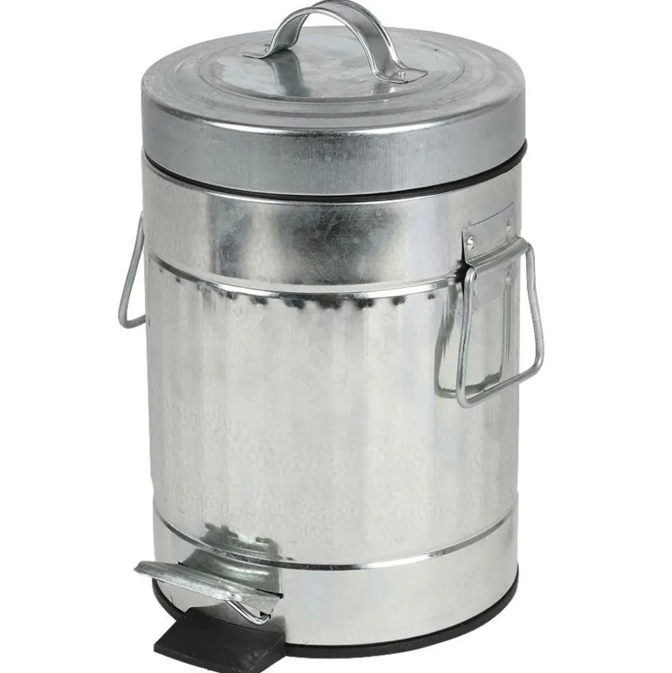 Treteimer American-Style 3 Liter Verzinkt
