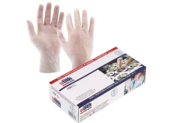 Ulith Vinyl-Einweghandschuhe Puderfrei 100 Stuck Gr. S