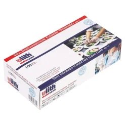 Ulith Vinyl-Einweghandschuhe Puderfrei 100 Stuck Gr. M
