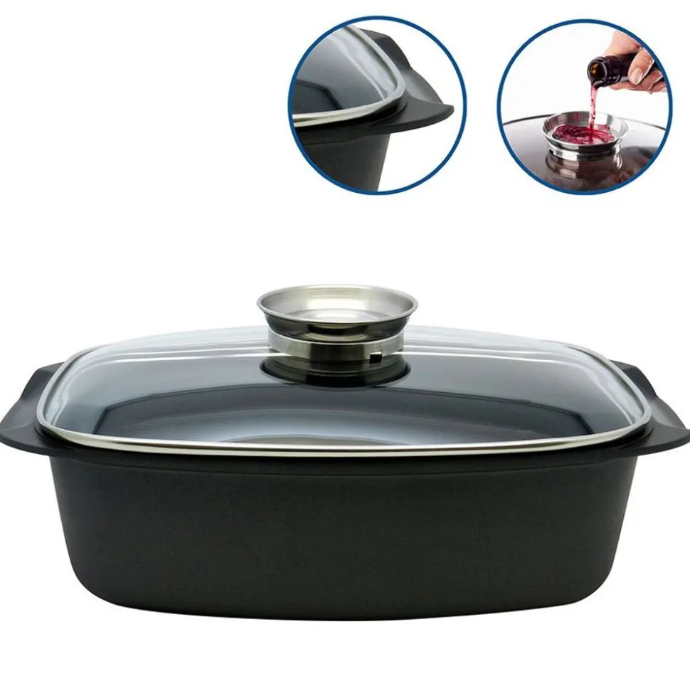 Universalbrater Mit Glasdeckel 4,6L