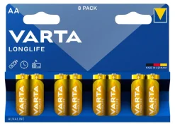 Varta Longlife Aa Lr6 Alkaline Batterien 8Er-Pack