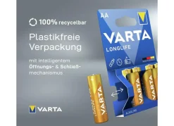 Varta Longlife Aa Lr6 Alkaline Batterien 8Er-Pack