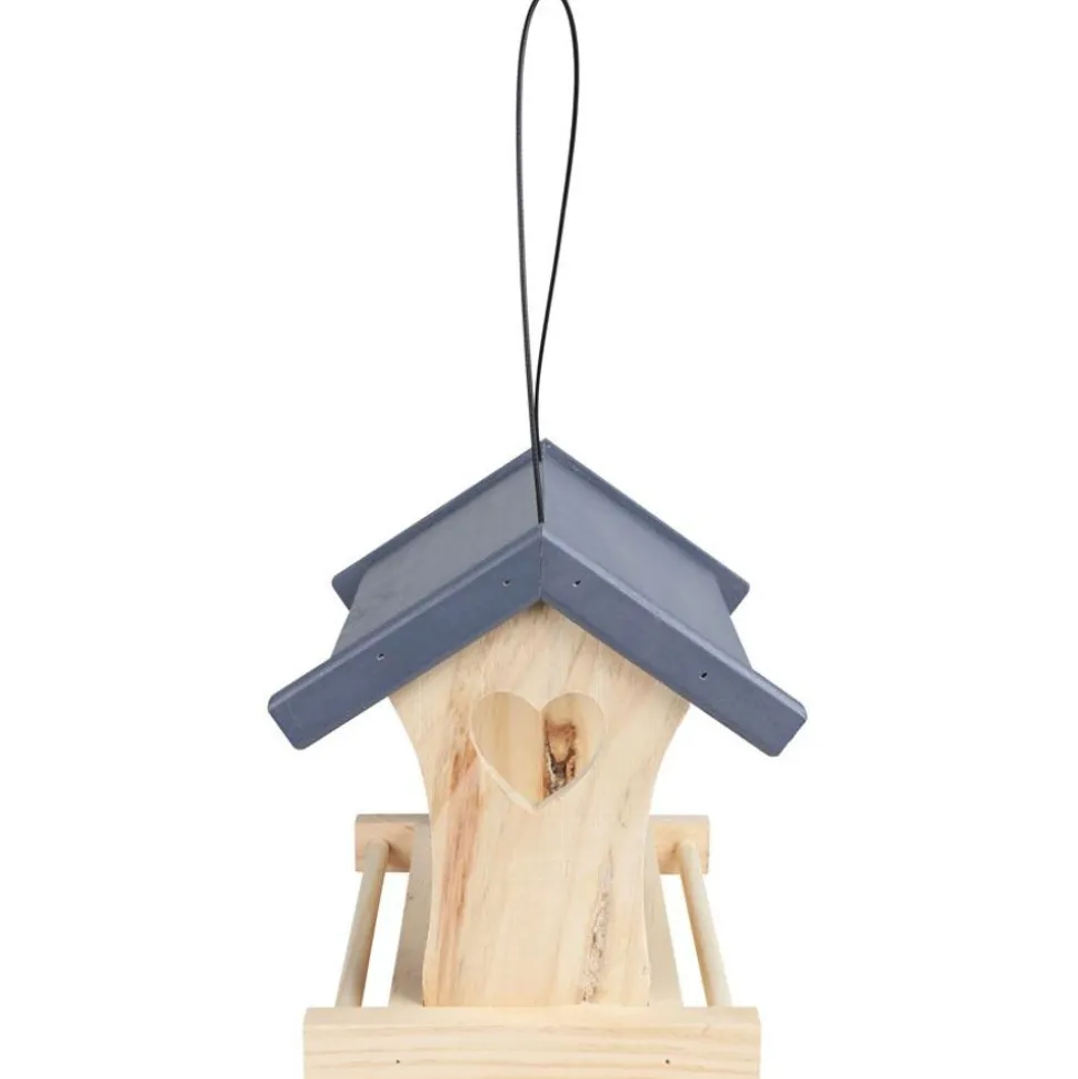 Vogelfutterhaus Mit Herz 19,5X19X21Cm