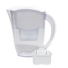Wasser-Filterkanne Mit Filterkartusche 2,4 Liter Weis