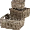 Weidenkorb-Set Bali 3-Teilig Rechteckig