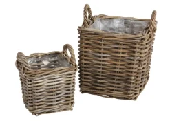 WeidenKörbe Athena 2Er-Set Eckig