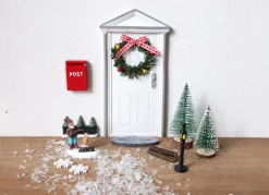 Weihnachtsdeko-Set Wichteltur