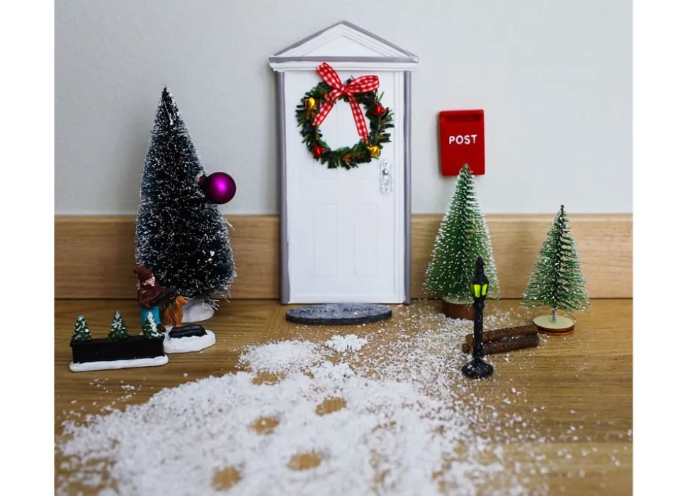 Weihnachtsdeko-Set Wichteltur