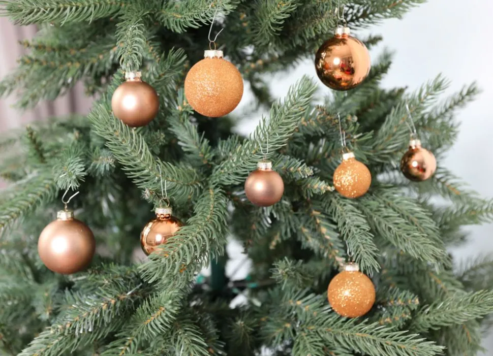 Weihnachtskugel-Set Aus Glas 72-Teilig